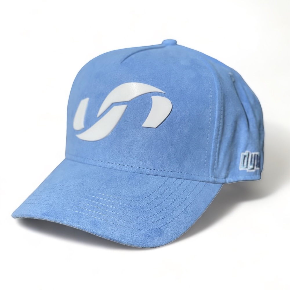 Soflo Riders Suede Trucker Hat with silicone logo